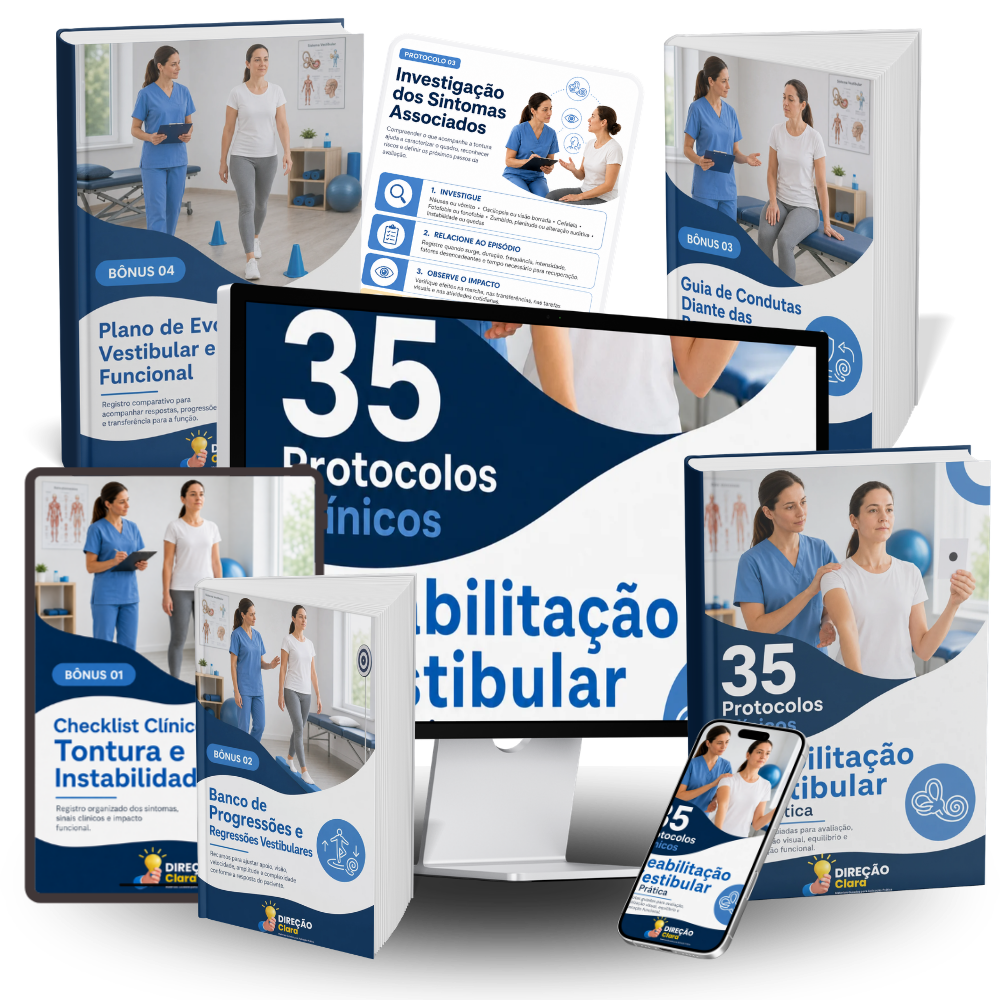 Reabilitação Vestibular na Prática com os quatro bônus complementares